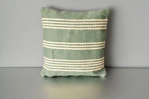 Green Meadow Cotton Pillow by Yuba Mercantile