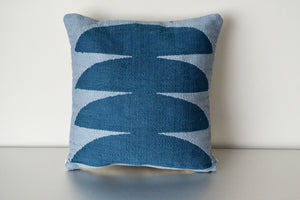 Light Eclipse Cotton Throw Pillow by Yuba Mercantile