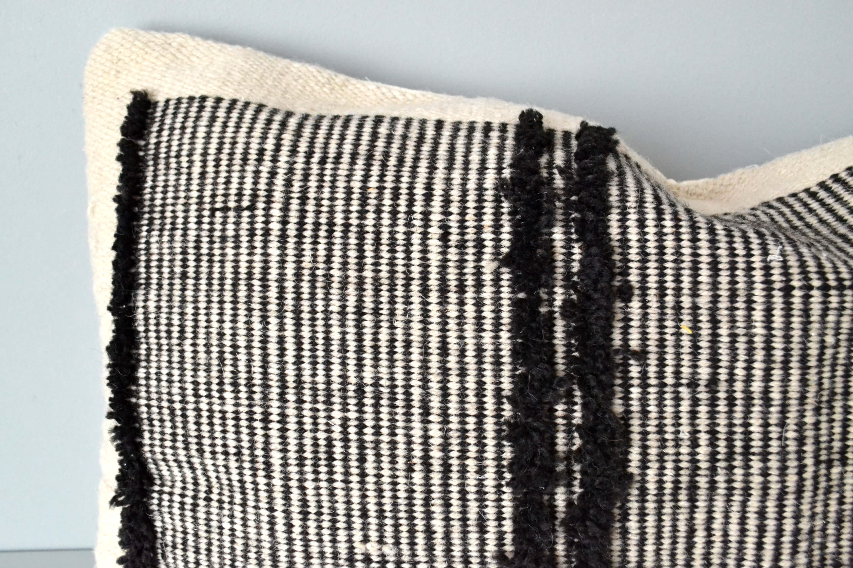 Serpentine Wool Kilim Throw Pillow by Yuba Mercantile