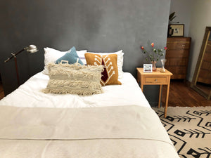 Wool throw pillow covers by Yuba Mercantile