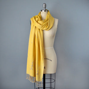 Yellow Assiut Scarf by Yuba Mercantile